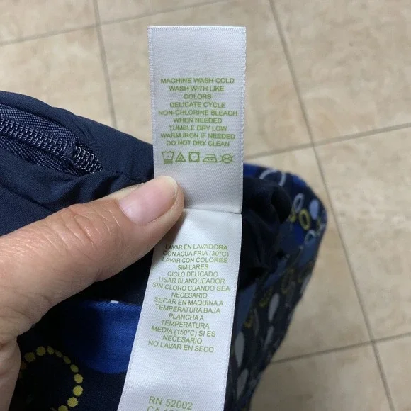 Liz Golf Pleated Skort Womens Size 16 Lined Side Zip Stretch Athletic Blue - Picture 12 of 12